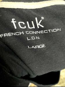 FCUK - Black T-Shirt L size