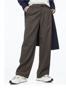 H&amp;M Grey Tailored Trouser Pants
