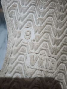 Printed Canvas Sneakers - Size 8