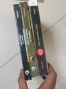 Indian History Textbook Set (Ancient, Medieval, Mo