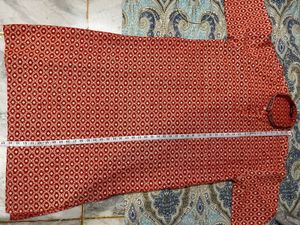 Elegant Orange Kurta