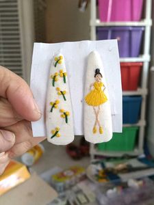 Embroidery Hair Clip