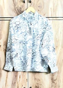 Cotton Printed Shirt Size-36