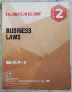 CA Foundation Course Books