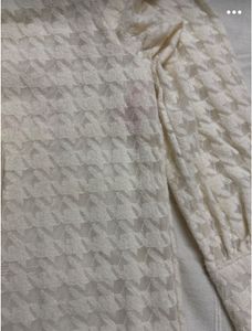 Houndstooth Print Top