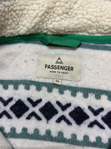 Patterned Fleece Pullover