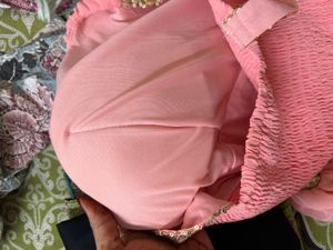 Pink Sequence Mini Dress ( Padded)