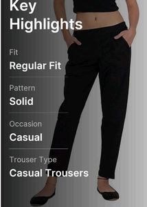 Black Cropped Linen Pants
