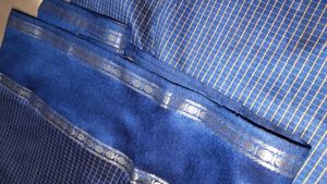 Elegant Blue Saree