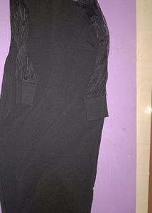 Black Lycra Bodycon