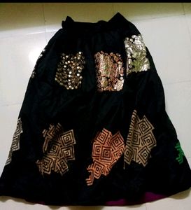 Black Lahnga Choli