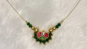 Lotus Pendant Necklace