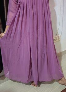 Lavender Chiffon Dress