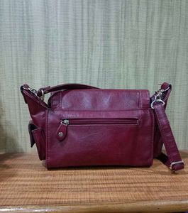 Imported Original Leather Sling Bag
