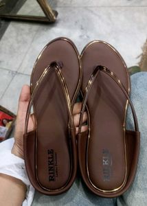 Beige Thong Sandals