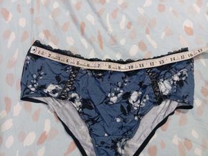 Floral Lace Trim Panties