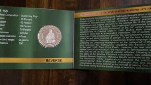 Proof Set Of One Coin - 150 Birth Anniversary