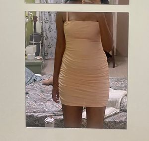 Mini Rose Ruffle Dress