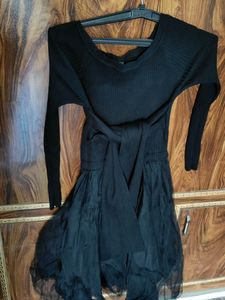 Party Wear Black Dress