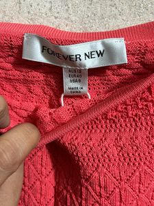 Forever New Coral Top