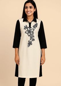 Elegant Embroidered Kurta Size Available 42,44,46