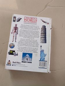 Children&#39;s World Encyclopedia Hard Cover Book