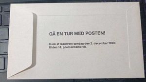 Vintage 1989 Stamp Art Cover