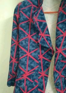 Stylish Patterned Blazer