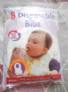 SALE!5 Pc Disposable Bib And Bottle Cover
