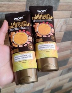 Combo Of Wow Ubtan Facewash