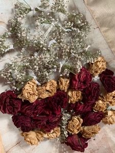 Vintage Journalling Dried Flowers