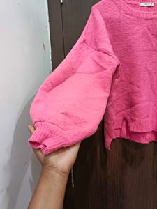Pink Knit Sweater