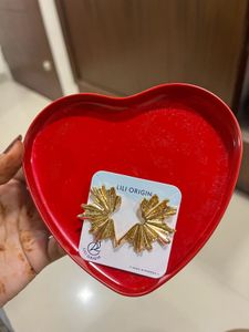 Lili Origin Statement Gold Plated Earrings