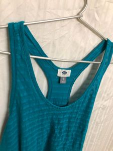 Old Navy Teal Tank Top with Racerback
