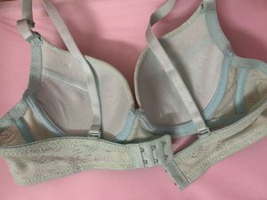 Pastel Green Padded Bra Women