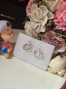 Pearl Ear Cuff Earrings