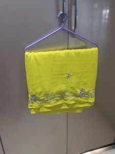 Elegant Yellow Saree