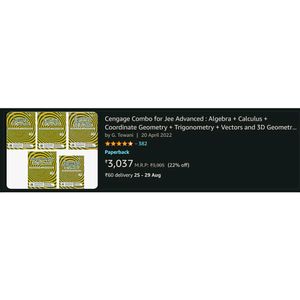 Cengage Maths Combo For Jee Advance And Mains