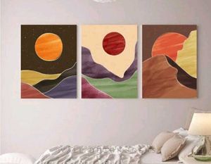 Hand Painting On Canvas Ready to Be Hanged
