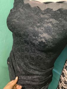 Lace Long Sleeve Top
