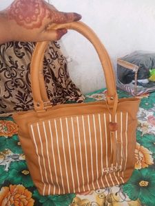 Stylish Brown Tote Bag