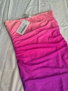 Purple Ombre Bodycon Dress