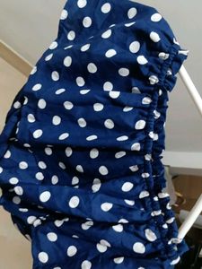 Blue Polka Dot Dress