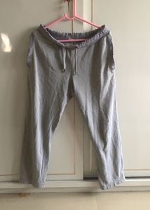 Gray Casual Pants