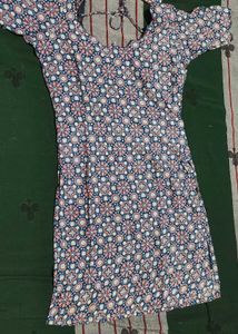 Pure cotton Floral printed Kurta set Totally new