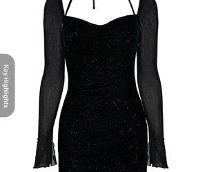 Black Sweetheart Neck Mini Dress