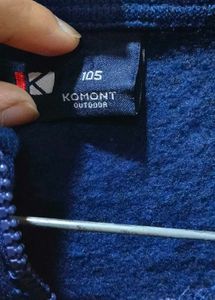 Blue Knit Jacket