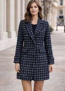 Tweed Coat elegant Korean style 🧿💐