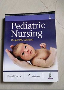 Pediatric Nursing Book (As per INC syllabus)