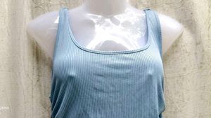 Blue Bodycon Mini Dress